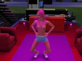Sims 3 a seno nudo ballo