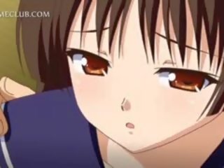 Fica bagnato hentai studentessa ottenere caldi orale sesso