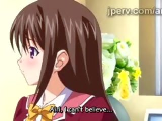 Drobounký anime školačka čerpané podle mothers přítel