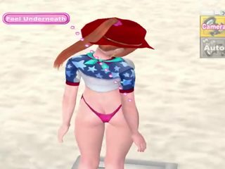 Sexy pláž 3 gameplay - hentai hra