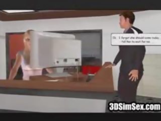 3D Sim Sex Lesbians