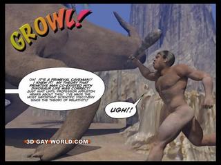 Cretaceous polla 3d homosexual cómico sci-fi sexo historia
