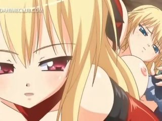 3d anime sixtynine met blondine heet lesbisch tieners