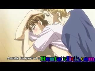 Mince l'anime gai chaud masturbated et sexe action