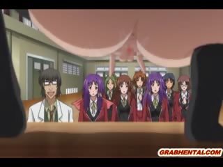 Japanese Hentai Schoolgirl Self Masturbation