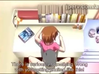 Aprótermetű anime diáklány jelentkeznek összetört által érett nagy fasz