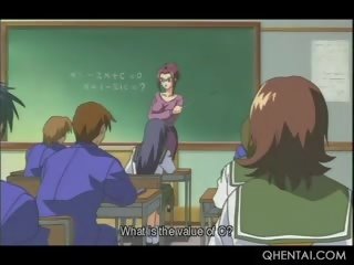 Vergavimas hentai mokykla mokytojas pūtimas jos studentai varpa