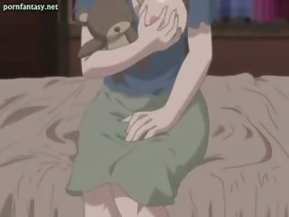 Aroused anime bekommen muschi durchdrungen