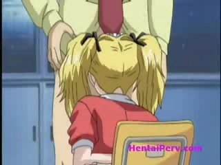 Besar payu dara si rambut merah anime gadis mengongkek dan blondeee memberikan bj
