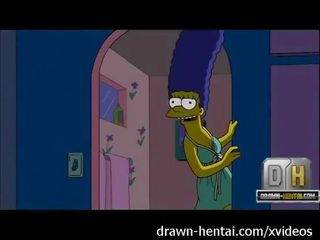Simpsons 色情 - 性別 夜晚