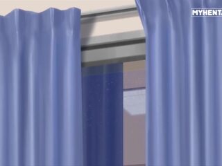 A Romantic New Years Eve: Hentai adult clip by FapHouse