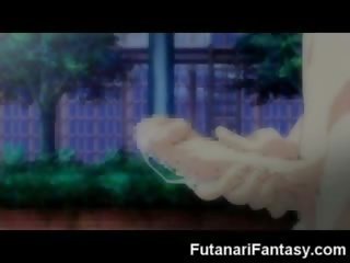 Futanari hentai personagem transsexual anime mangá traveca desenho animado animação caralho pila transexual ejaculações louca dickgirl hermafrodita