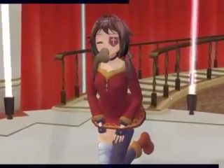 Megumin turns 18: free 60 fps x rated film video 90