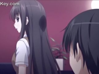 L'anime fille baise son classmates pénis pour tuition