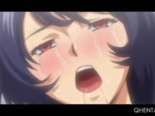 Hentai prsnaté dievča v okuliare pička skrutkované na intenzívny orgazmus