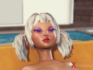 Anal x evaluat video pe the jungle&excl; dulce tineri femeie vise pentru avea sex cu o negru om pe o lost insulă